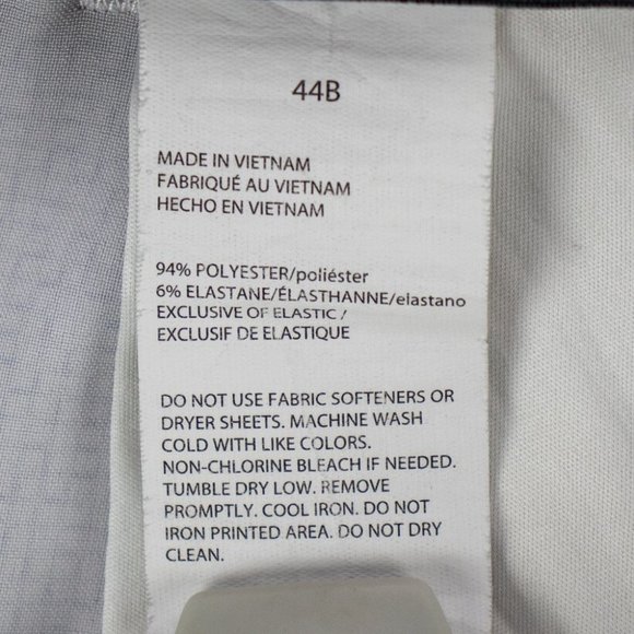 Callaway | Men's Flat Front Golf Shorts Size 44 Tall Opti-Dri White Gray - Picture 7 of 10